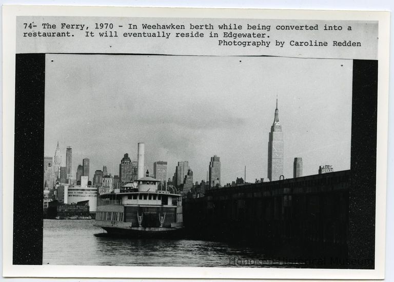 former ferry Binghamton in Weehawken 1970