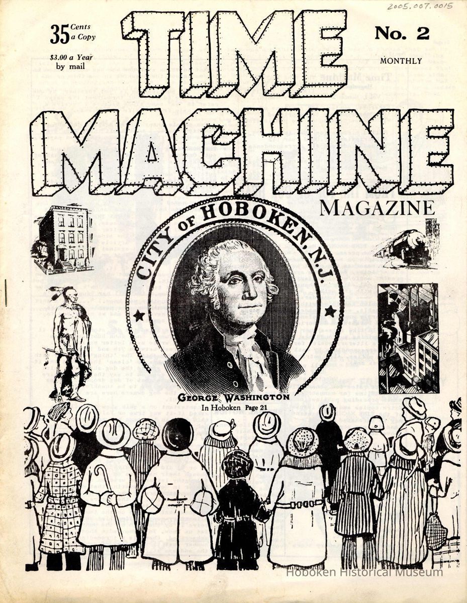 Time Machine Magazine No. 2; front cover
