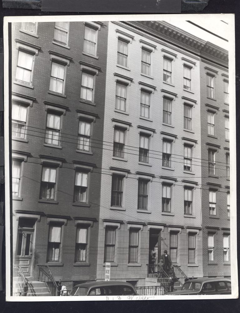 B+W photo of 808 Willow Ave., Hoboken, NJ. No date. picture number 1