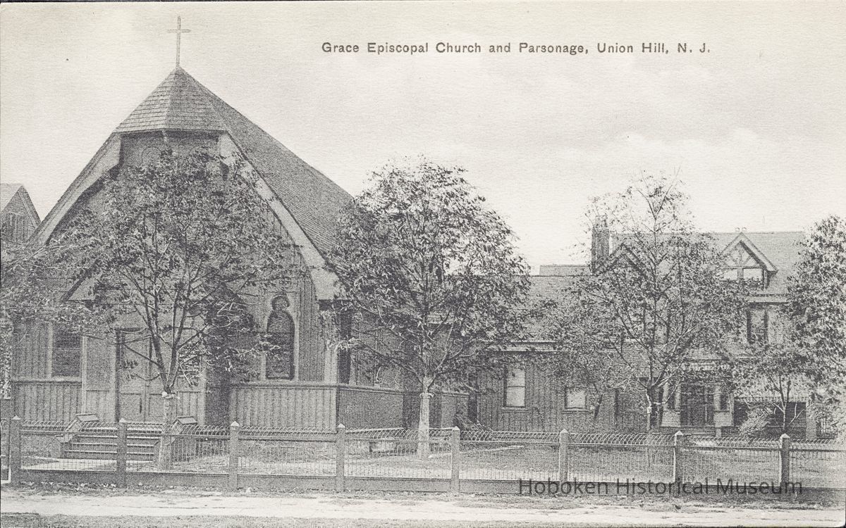 Postcard: Grace Episcopal, Union Hill, NJ picture number 1