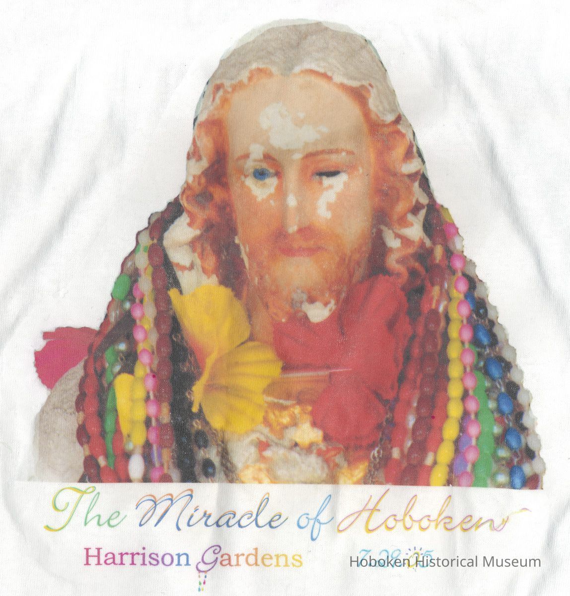 T-shirt: The Miracle of Hoboken. Harrison Gardens. 7.29.05. picture number 1