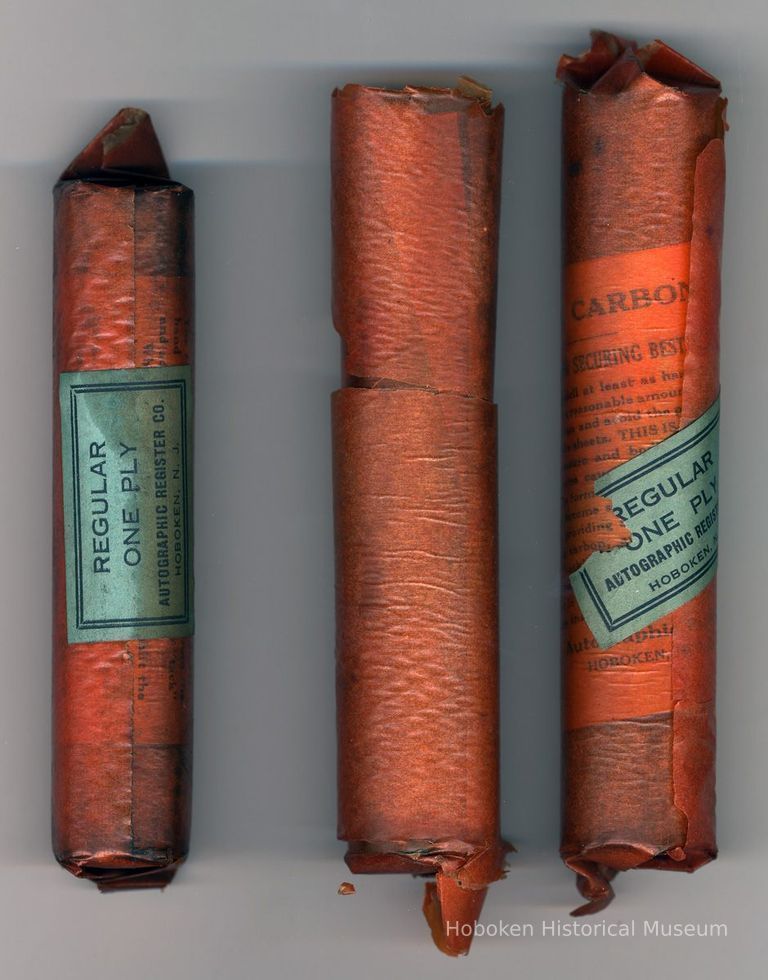 narrow roll and two wide rolls