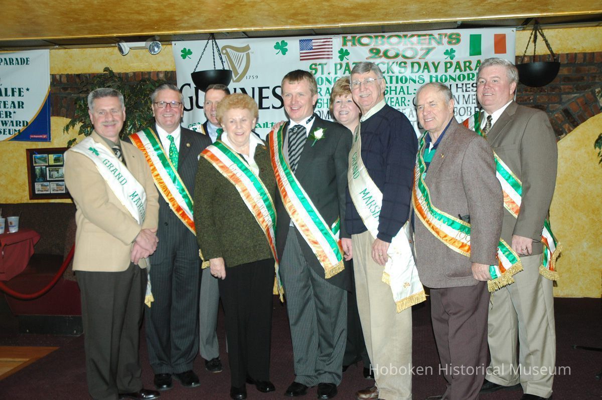 Digital images, 116, of Saint Patrick's Day parade and celebrants, Hoboken, March 3, 2007. picture number 1