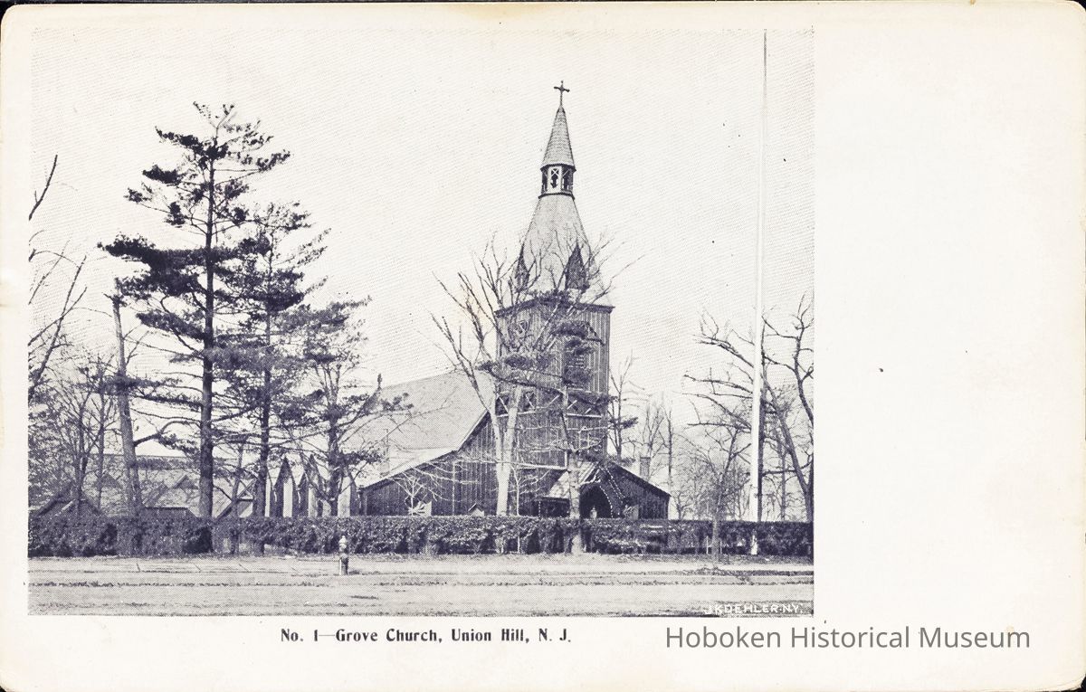Postcard: Grace Episcopal, Union Hill, NJ picture number 1