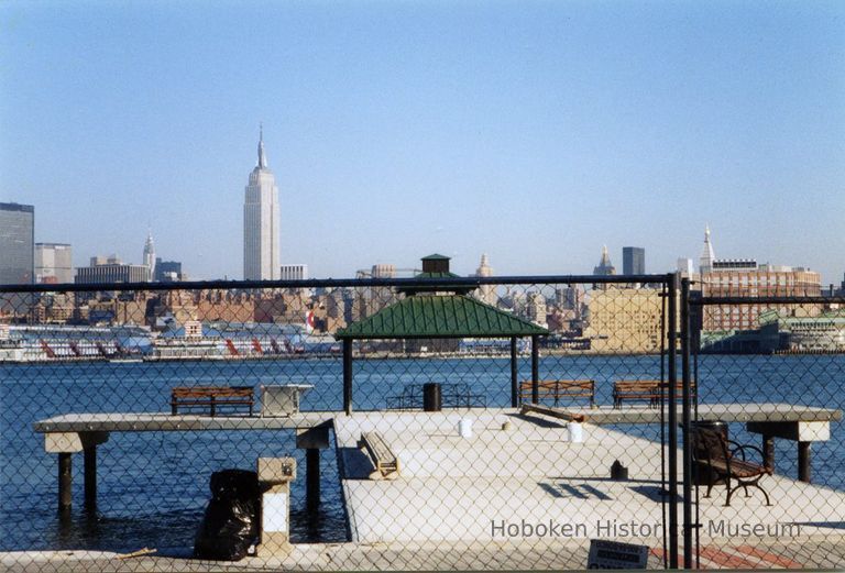 fishing pier & walkway near 8th St. on Hudson River