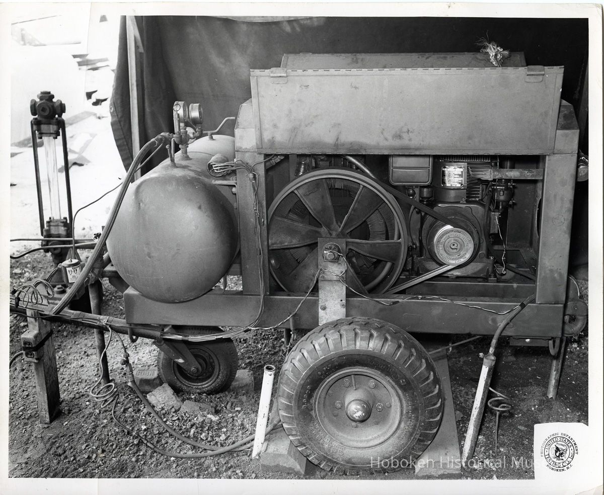 U.S. Testing, photo 1: air compressor endurance test