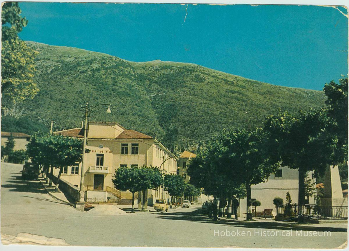 Postcard with scenes of Monte San Giacomo, Italy related to feasts celebrating St. Ann & St. James the apostle, ca. 1960. picture number 1