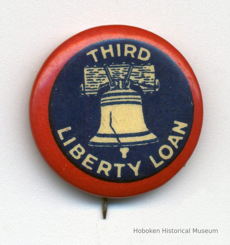 Button: Third Liberty Loan. [World War One, 1918.]