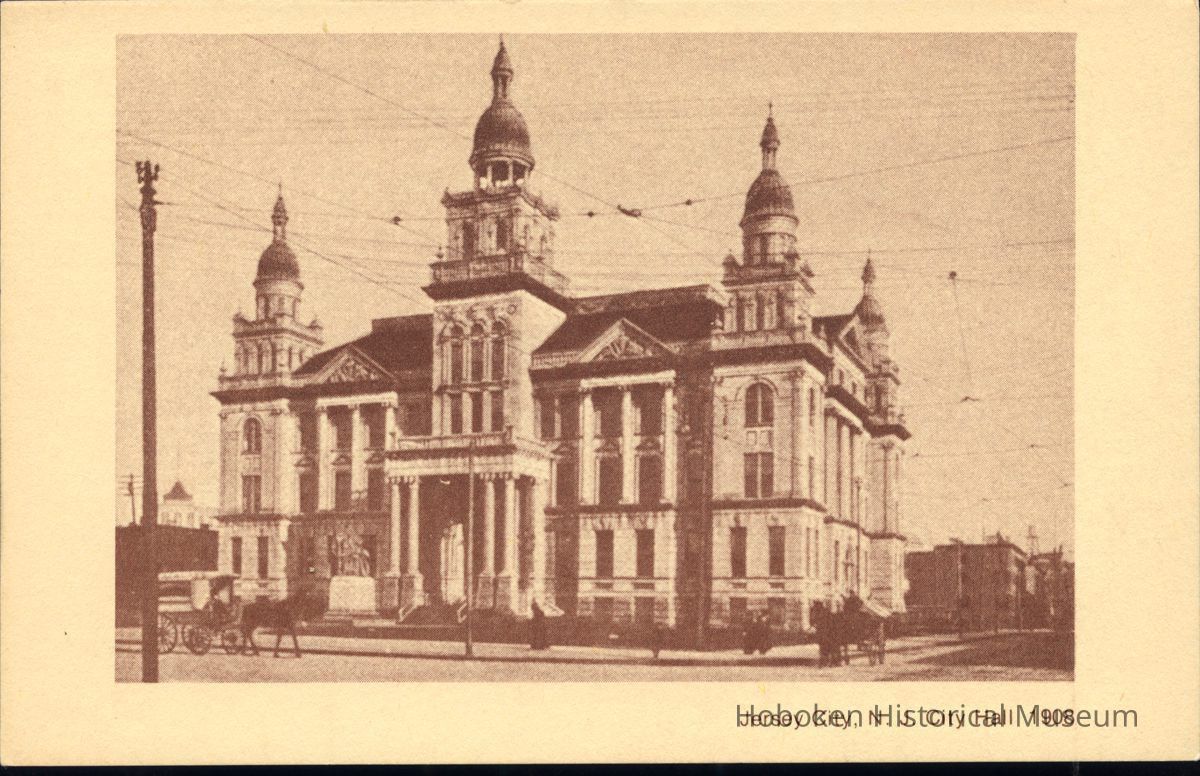Postcard: City Hall, Jersey City, NJ picture number 1
