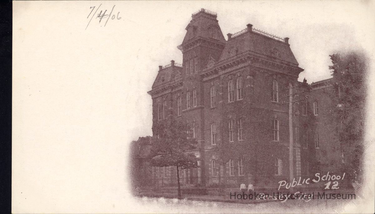 Postcard: Public School 12, Jersey City, NJ picture number 1
