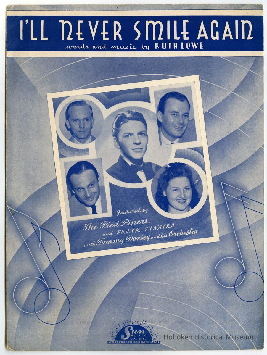 pg [1] cover: I'LL NEVER SMILE AGAIN; The Pied Pipers with Frank Sinatra