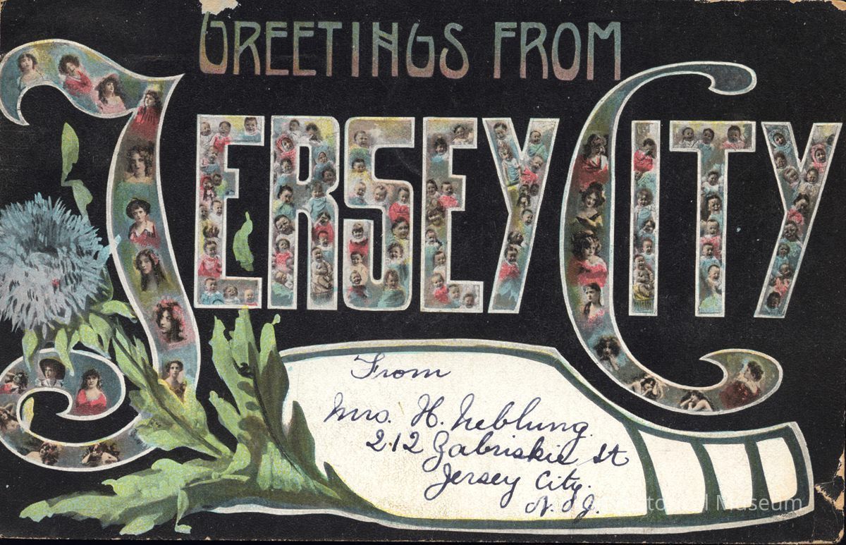 Postcard: Greetings, Jersey City, NJ picture number 1