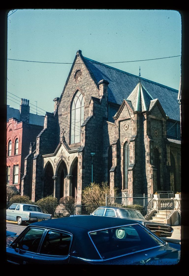 Color slide of eye-level view of the façade at 820 Hudson Street between 8th & 9th formerly St. Paul Episcopal Church picture number 1