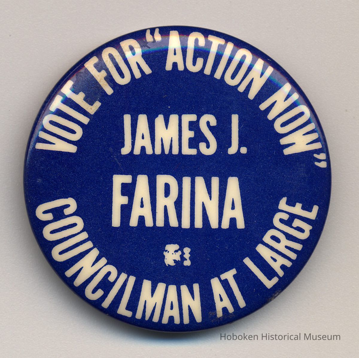 Political button: Vote for 