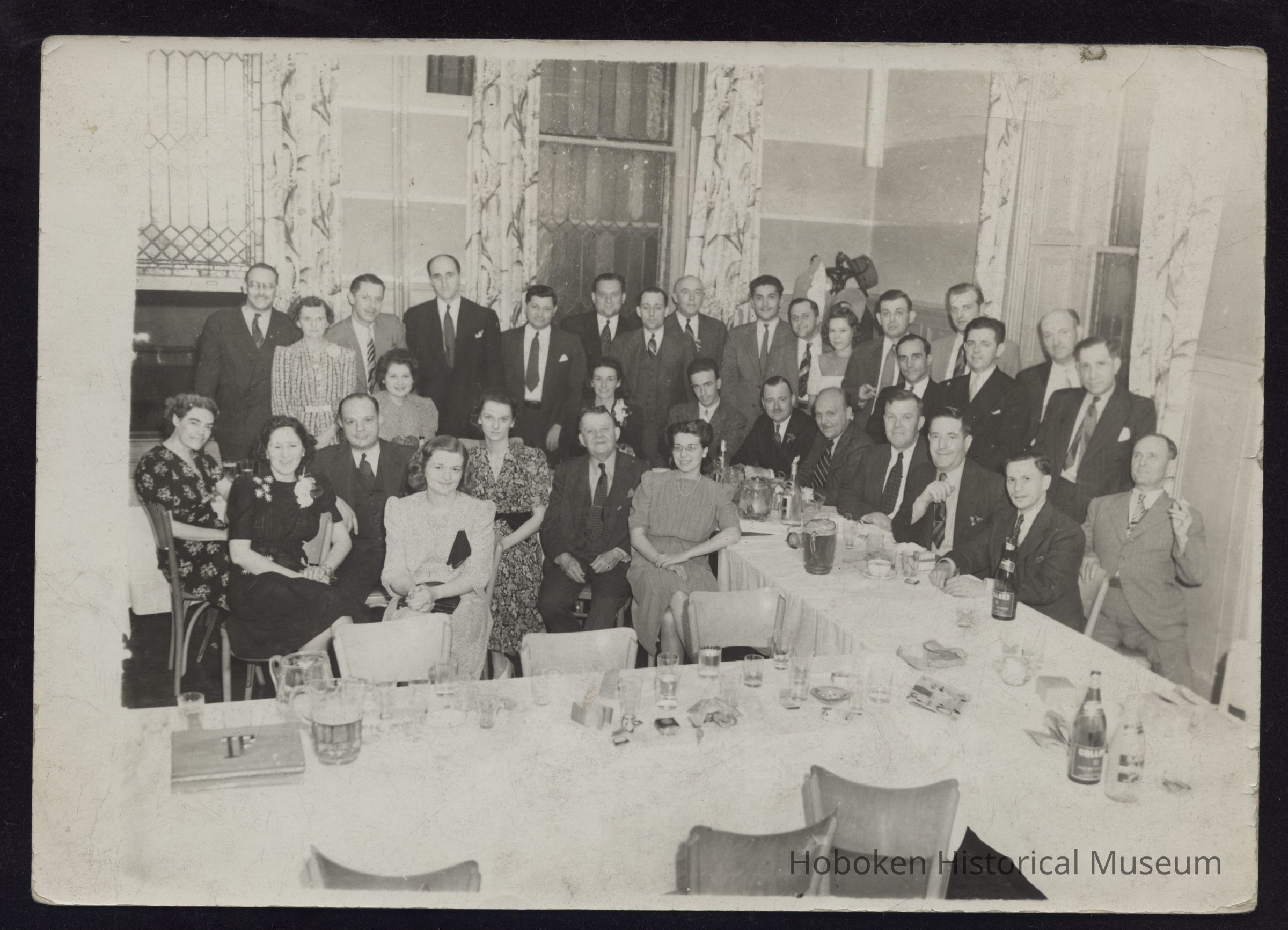 B&W photo of C.B. Snyder Realty Company employees. picture number 1