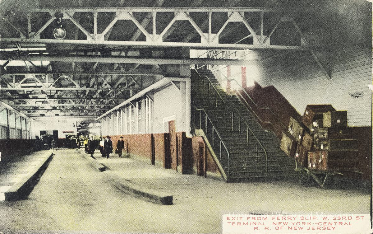 Postcard: Central RR, Jersey City, NJ picture number 1