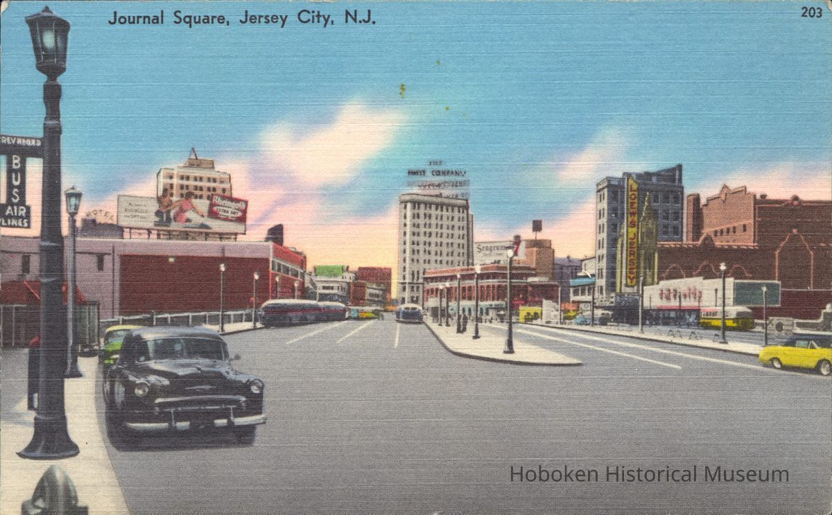 Postcard: Journal Square, Jersey City, NJ picture number 1