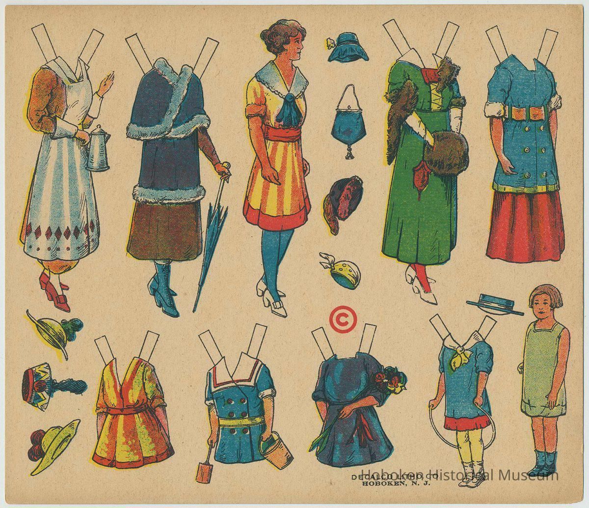 Decalco Litho Co. printed sheet