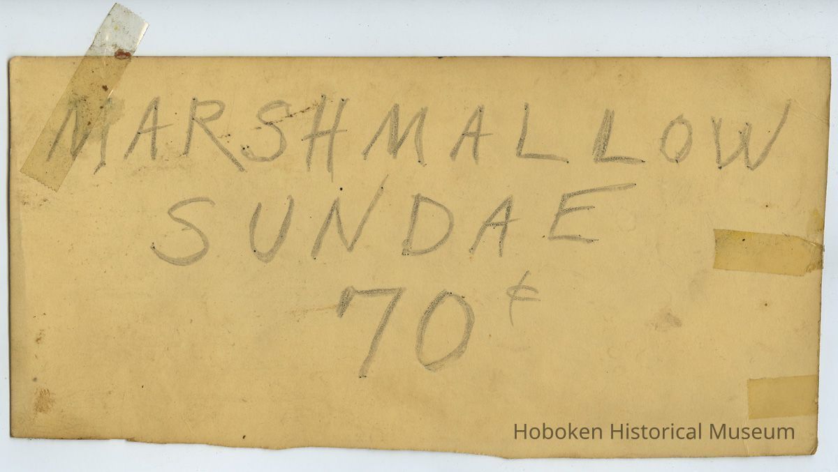 Marshmallow Sundae 70 cents