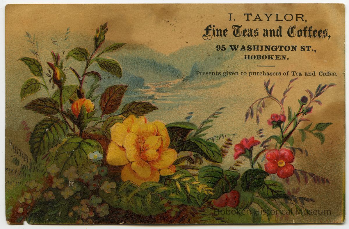 trade card: I. Taylor