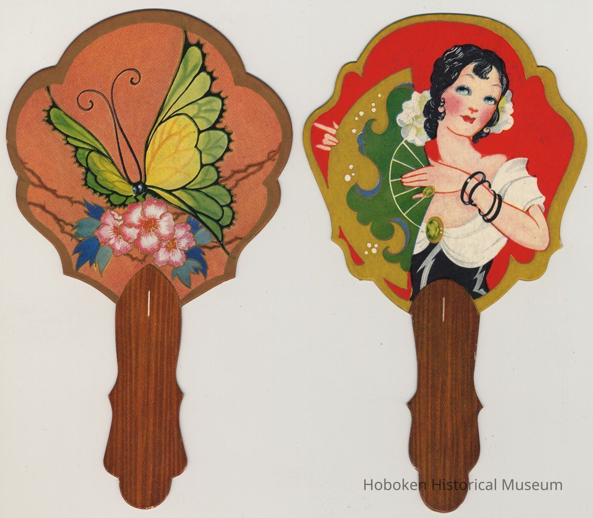 card 1: butterfly; card 2: senorita