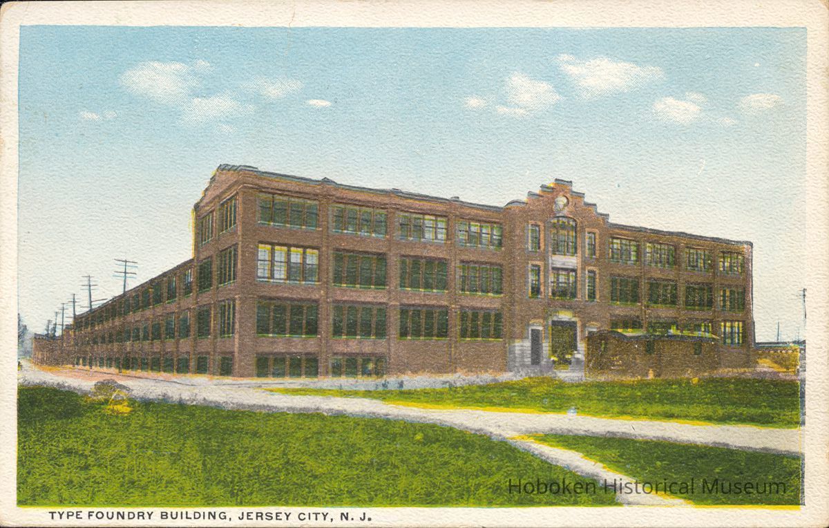 Postcard: Type Foundry Building, Jersey City, NJ picture number 1