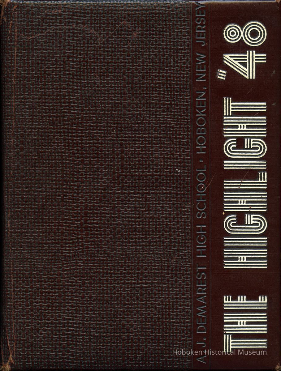 front cover: The Highlight 1948; Demarest High School