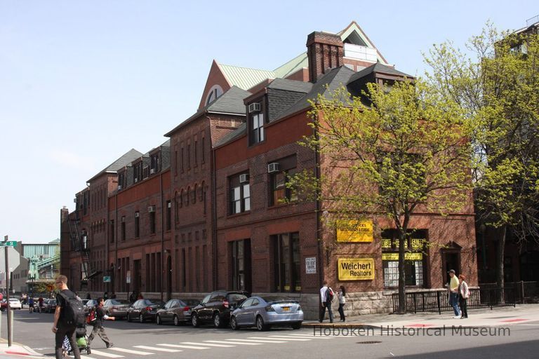 081 north (Newark St.) + west facades (River Street) Hoboken Land Building