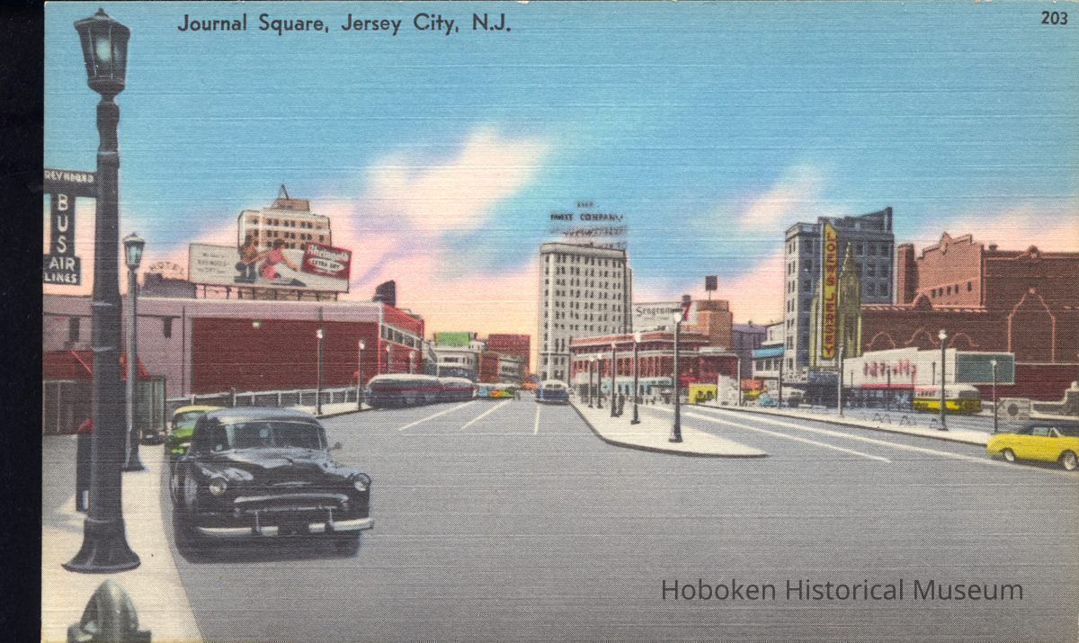 Postcard: Journal Square, Jersey City, NJ picture number 1
