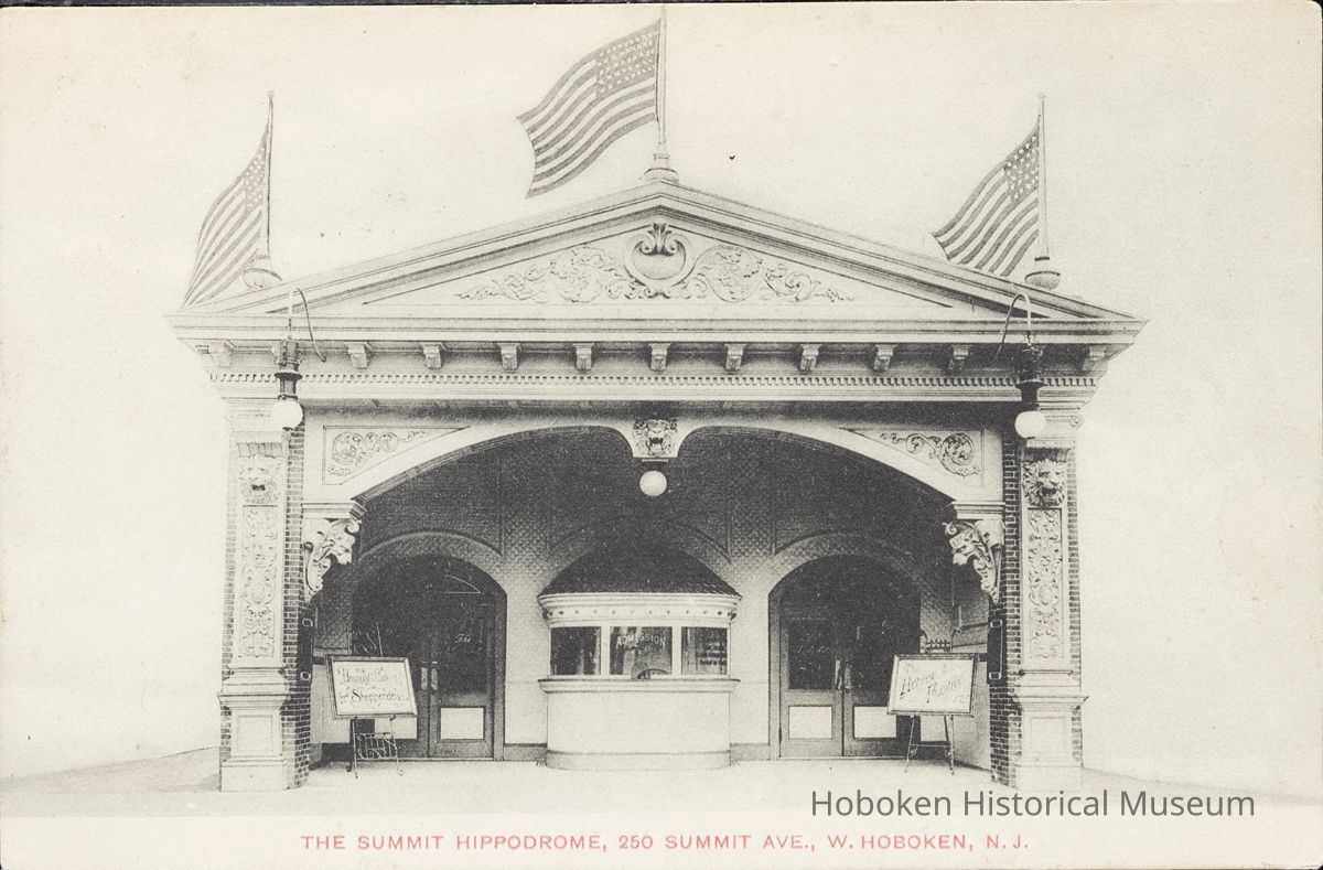 Postcard: The Summit Hippodrome, West Hoboken, NJ picture number 1