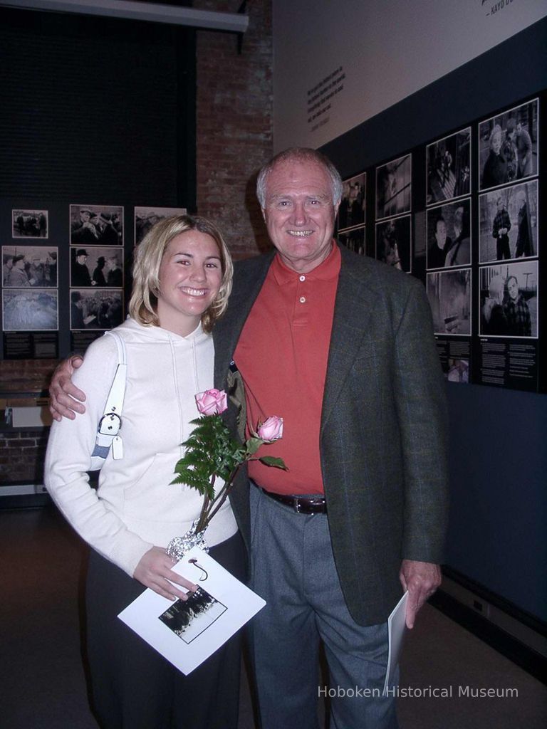 Tom Hanley at Hoboken Historical Museum.