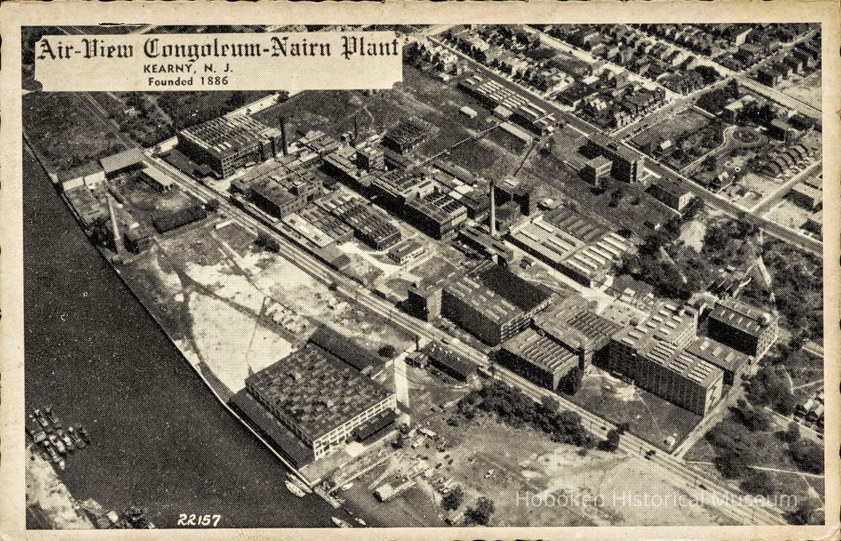 Postcard: The Nairn Linoleum Co., Kearny, NJ picture number 1