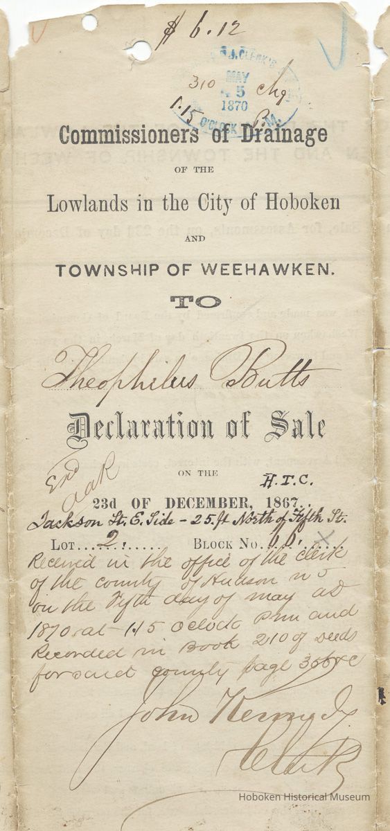 title panel
