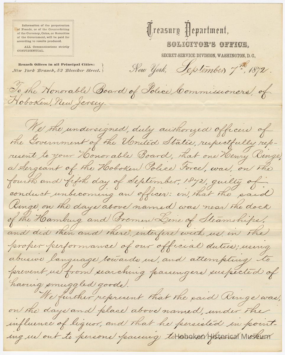 letter 1, pg [1] of 3