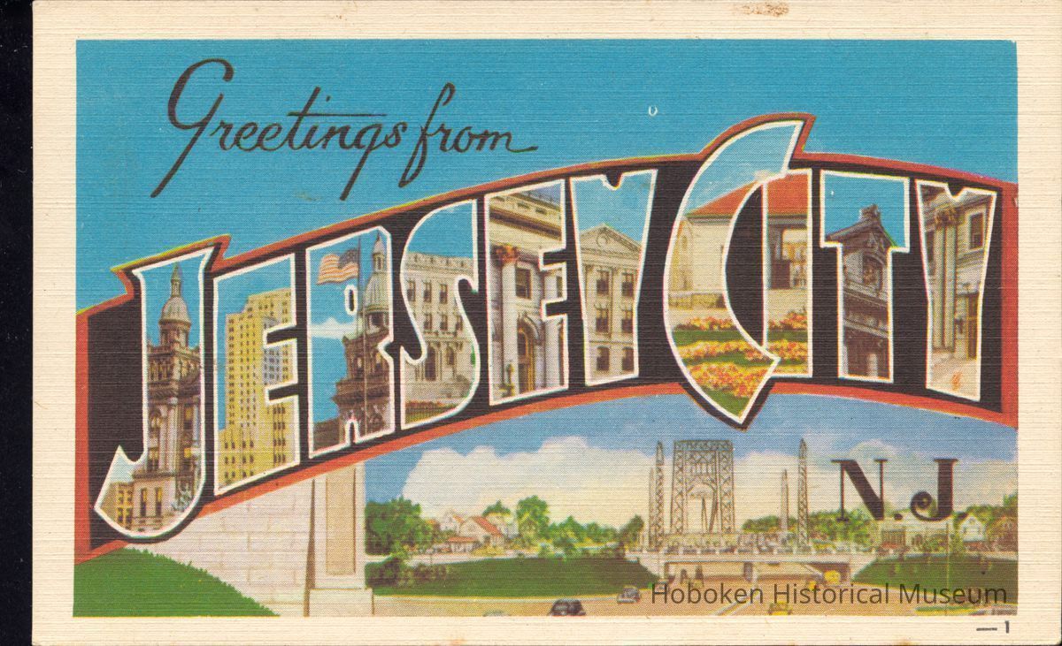 Postcard: Greetings, Jersey City, NJ picture number 1