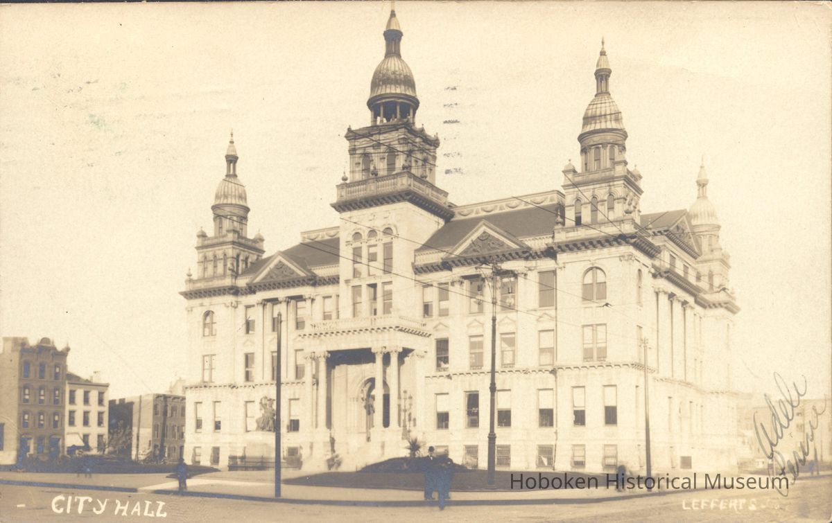 Postcard: City Hall, Jersey City, NJ picture number 1