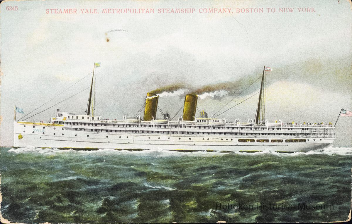 Postcard: Metroplitan Steamship, Jersey City, NJ picture number 1