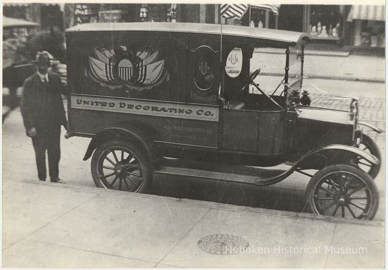 Robert Kirchgessner & Model T delivery truck