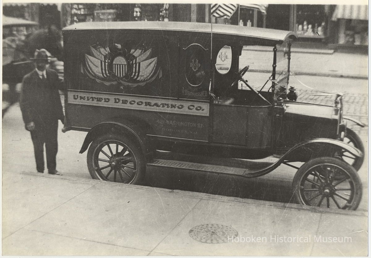 Robert Kirchgessner & Model T delivery truck