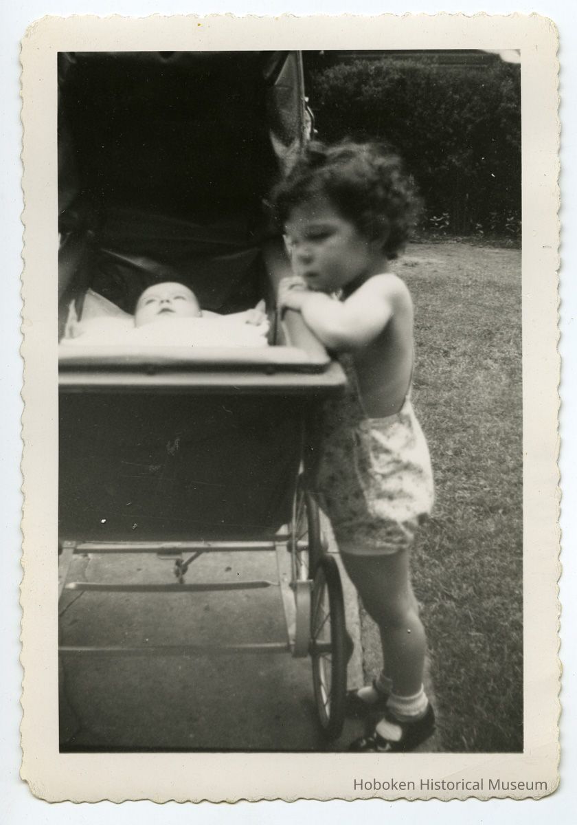 Mary Anne Amoroso with baby sister Dolores