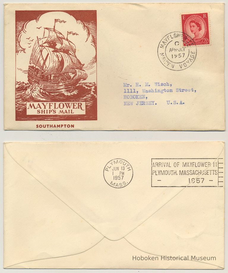 front and back of envelope