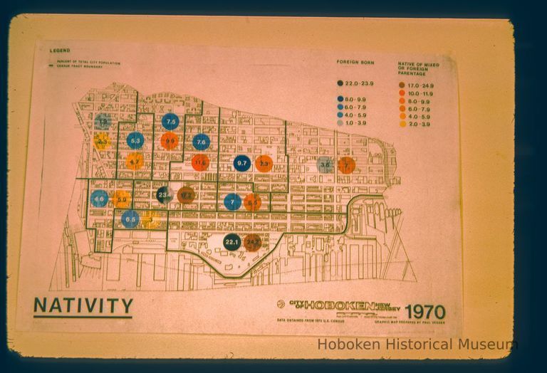 Graphic map by Paul Veeder showing 