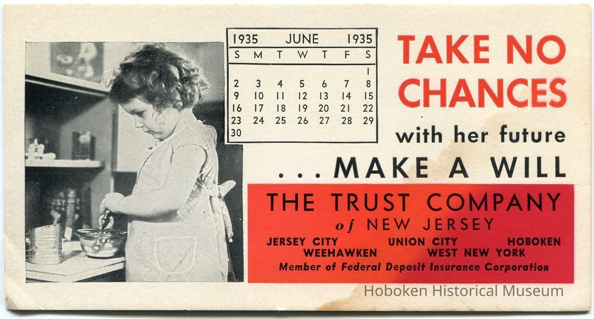 ink blotter June 1935