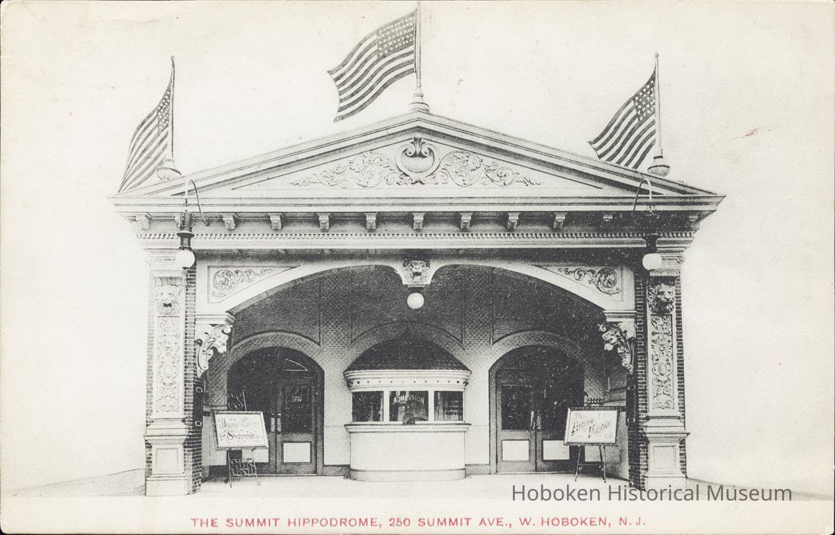 Postcard: The Summit Hippodrome, West Hoboken, NJ picture number 1