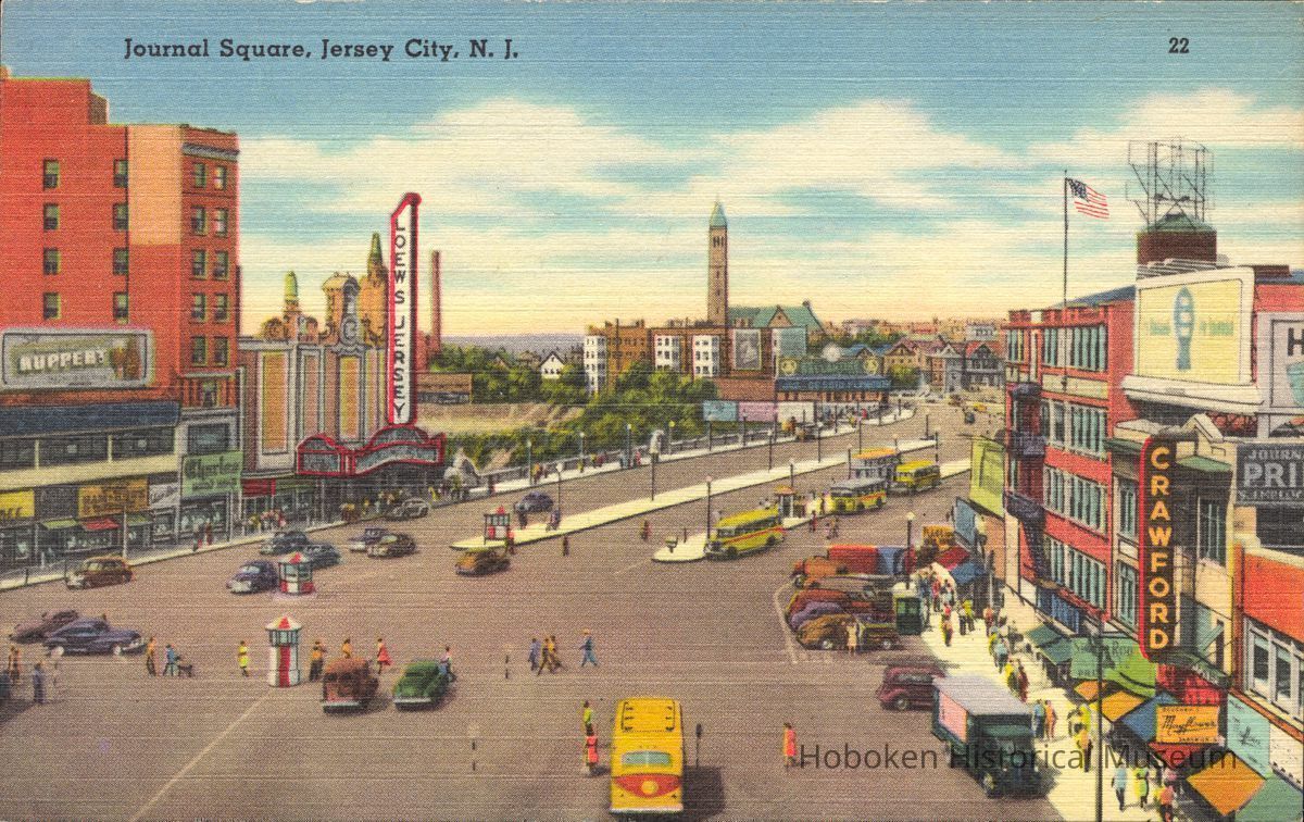 Postcard: Journal Square, Jersey City, NJ picture number 1
