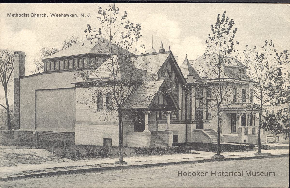 Postcard: Methodist Church., Weehawken, NJ picture number 1