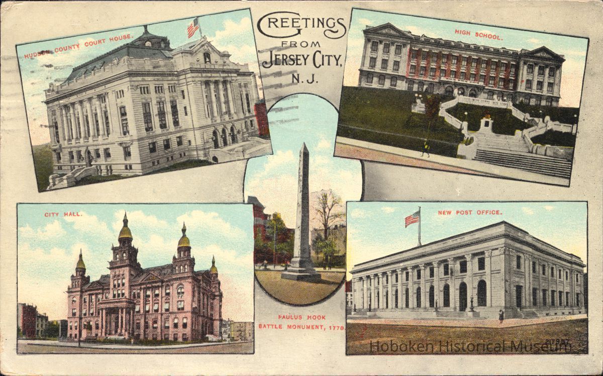 Postcard: Greetings, Jersey City, NJ picture number 1