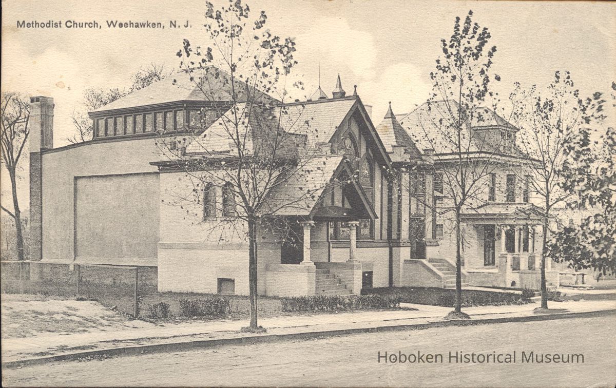 Postcard: Methodist Church., Weehawken, NJ picture number 1