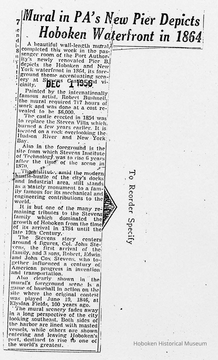 newspaper clipping