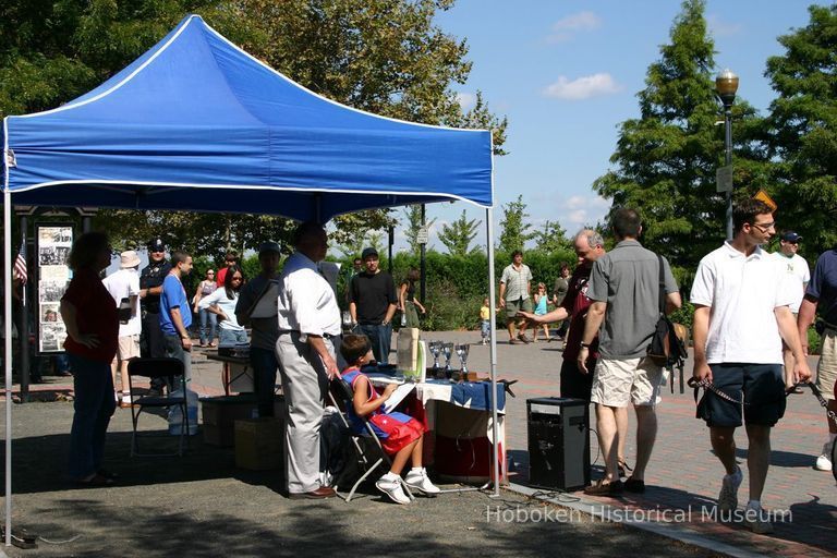 Digital color image of the 2004 Hoboken Pet Parade, along the Hoboken Waterfront, Sunday, September 26, 2004. picture number 1